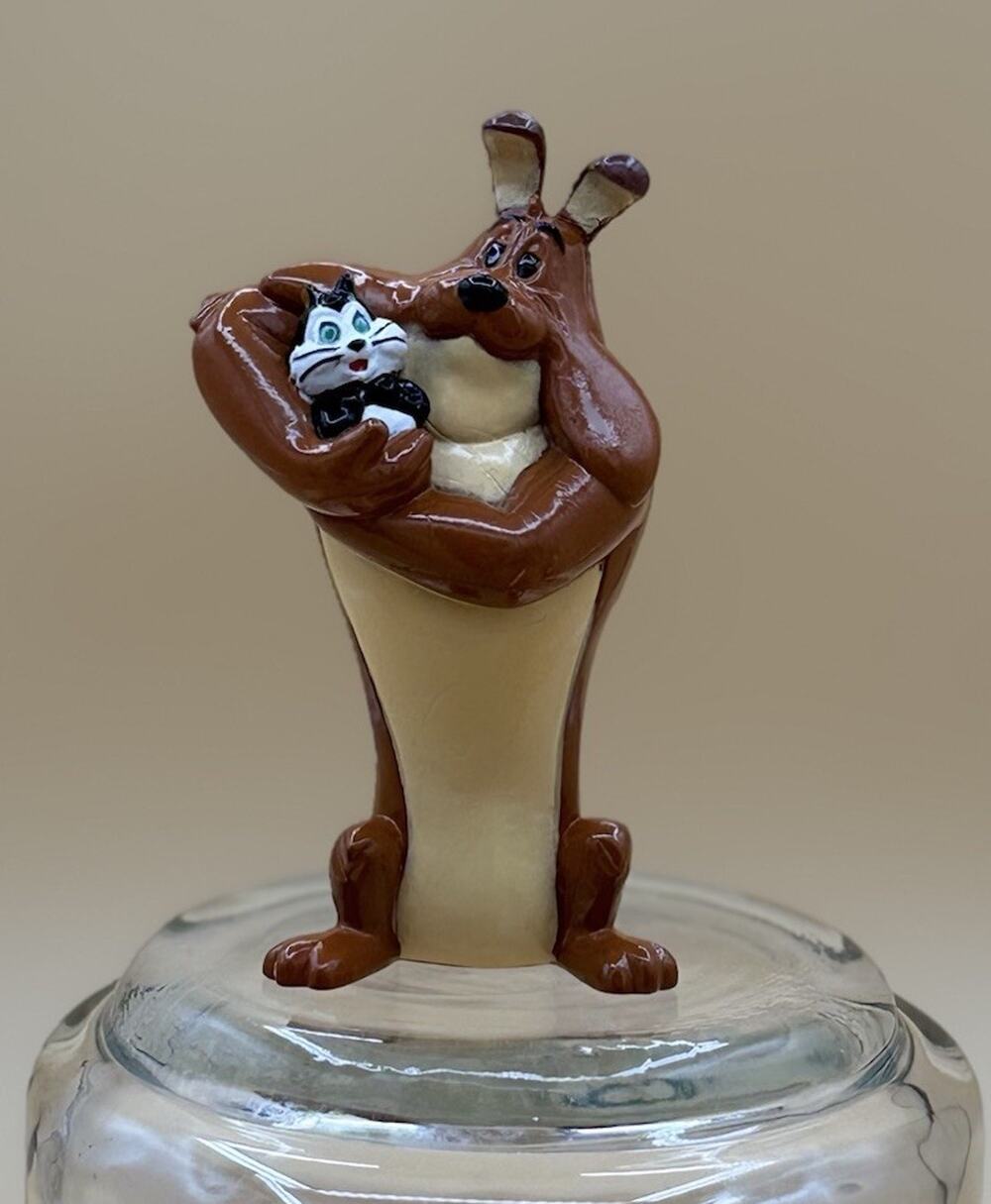Vintage Marc Antony w/ Pussyfoot PVC Looney Tunes 1998 Warner Bros Rare Figure